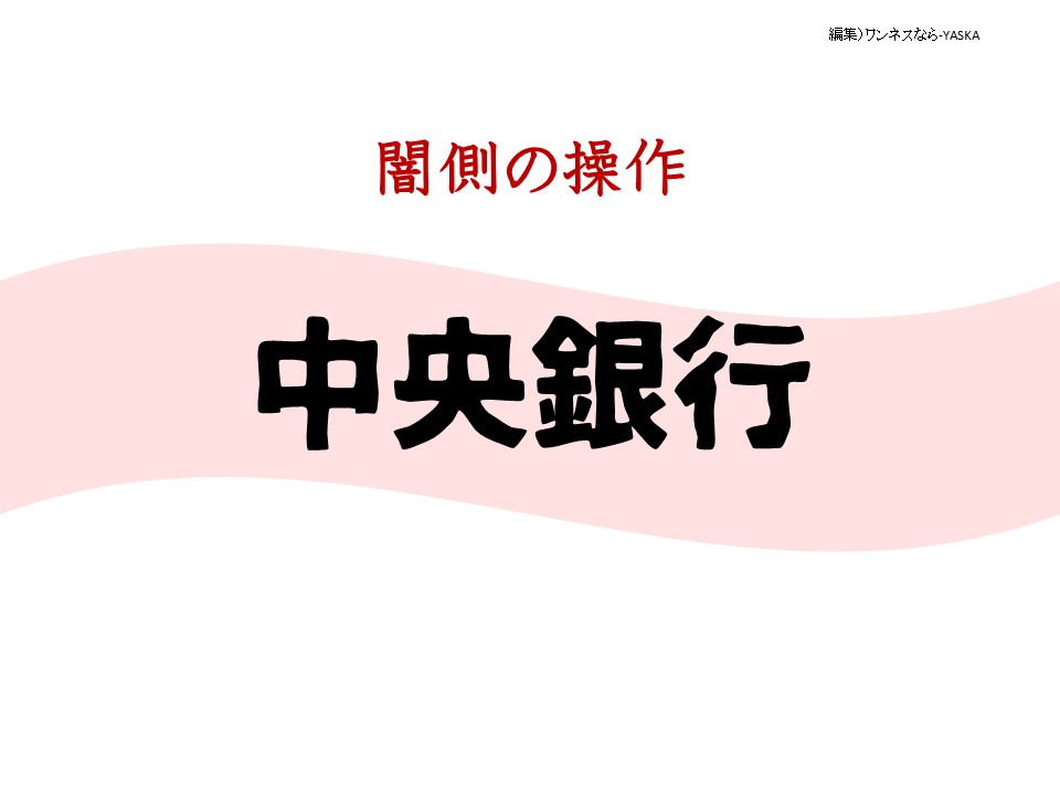 闇側の操作

中央銀行
