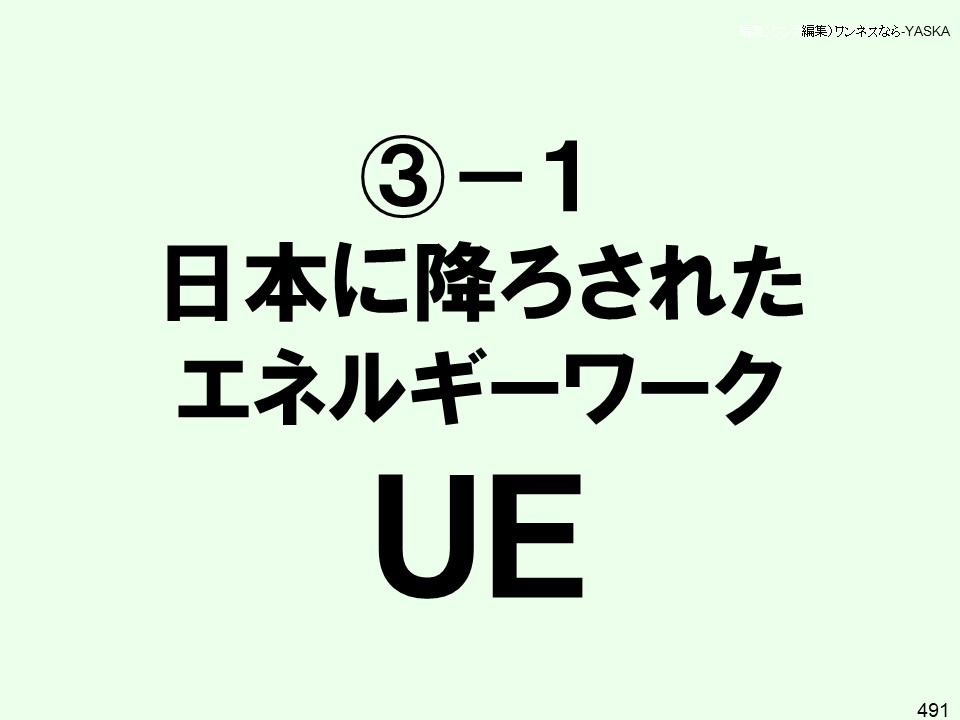 編集)ワンネスなら-YASKA

3-1

日本に降ろされたエネルギーワーク

UE

491